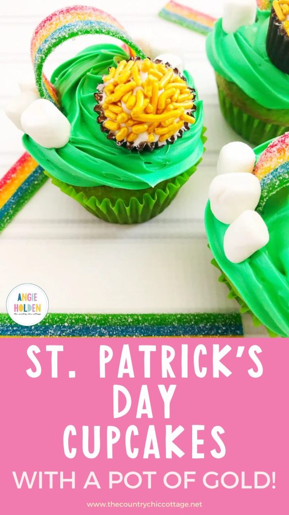 St. Patrick's Day cupcakes