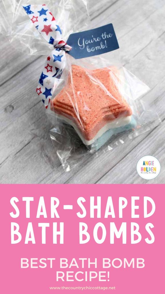 star shaped bath bombs