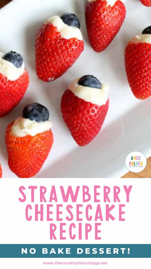 no bake strawberry cheesecake recipe