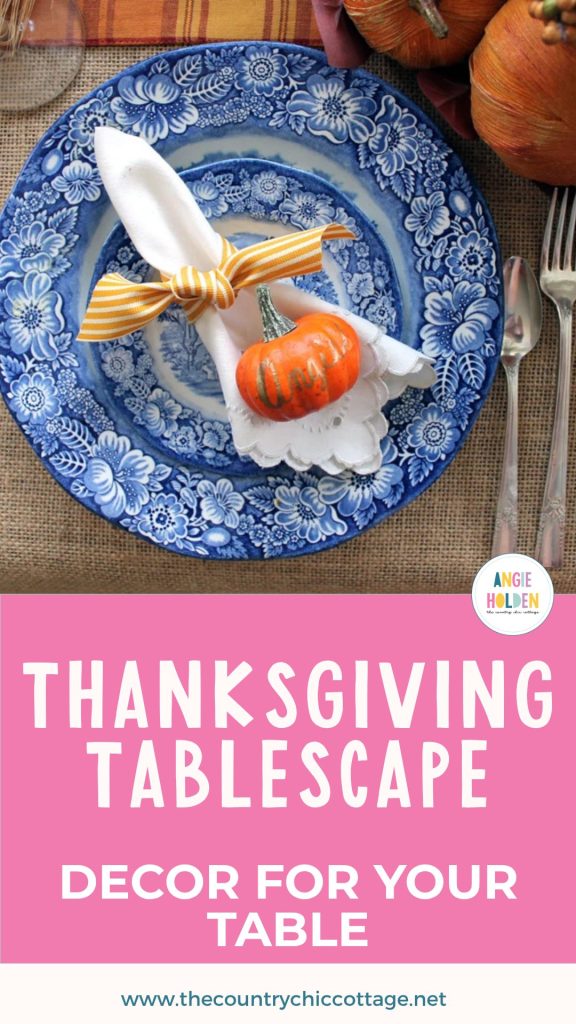 thanksgiving tablescape