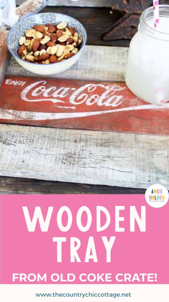 tray from old coke crate