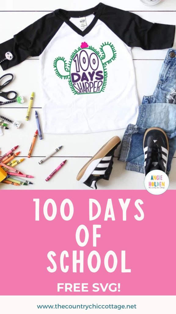 100 days of school SVG