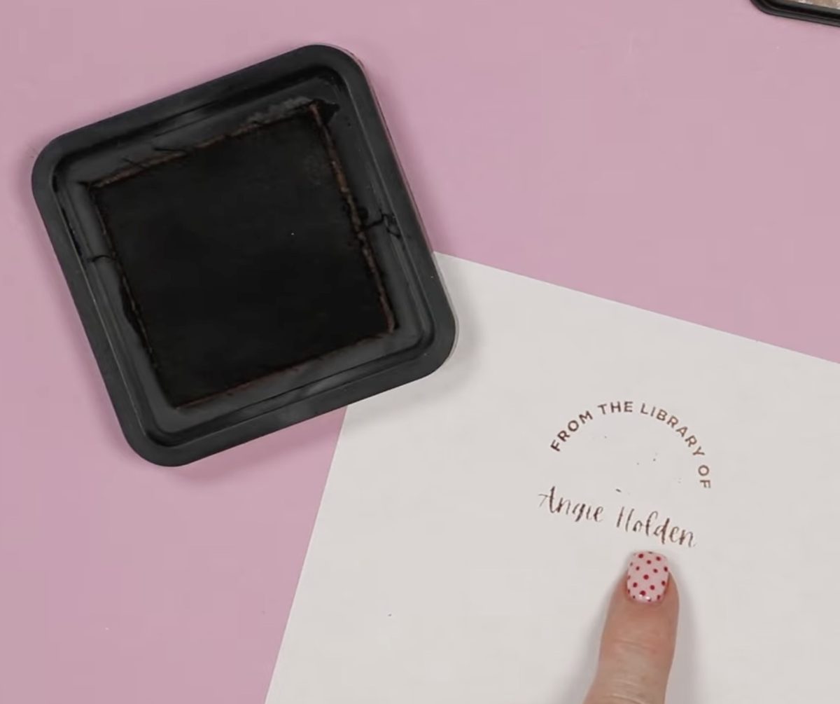 First stamp test.
