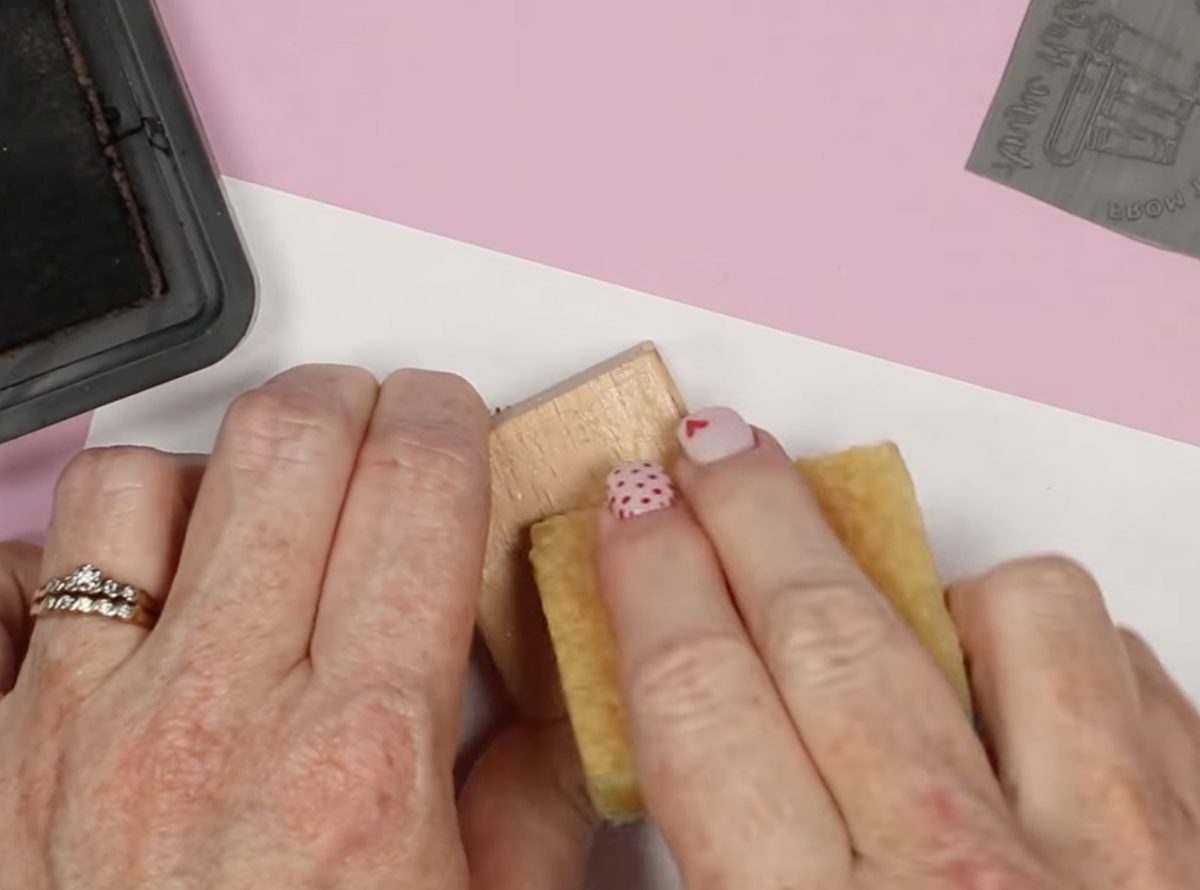 Remove adhesive with adhesive eraser.