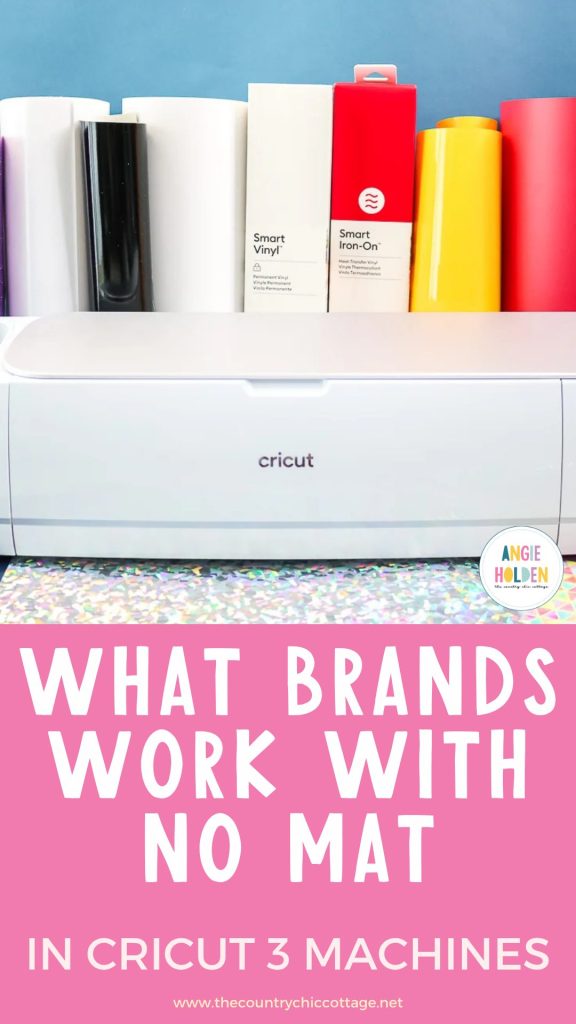 What Brands Work With No Mat in Cricut 3 Machines