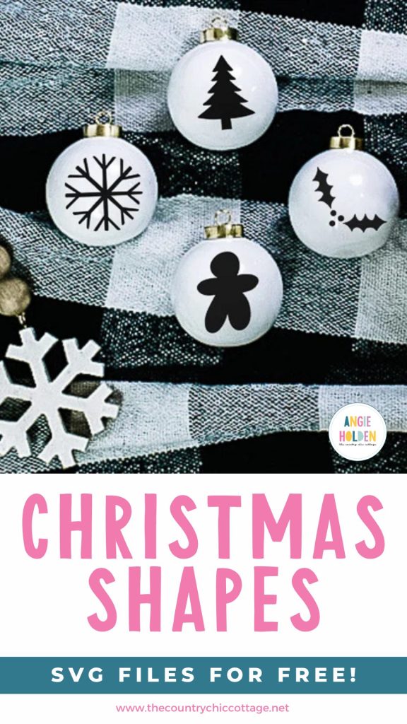 Christmas shapes SVG files