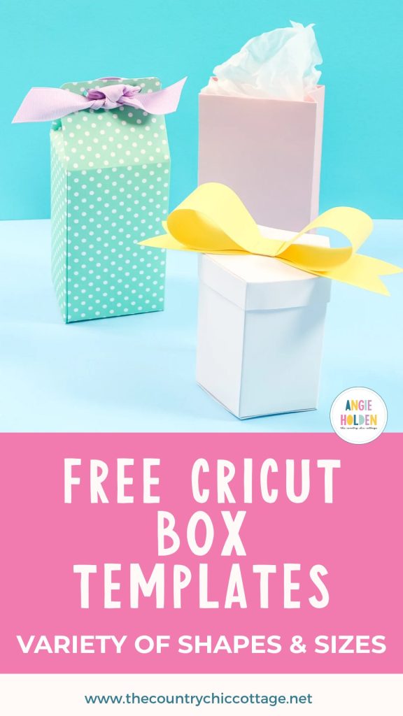 Cricut box templates