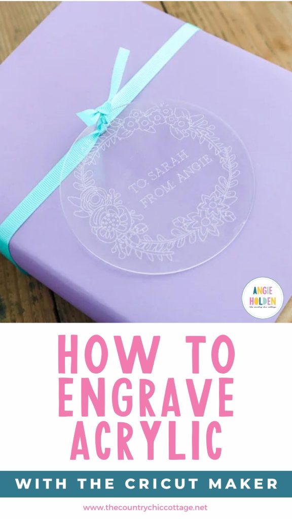 Cricut engraving acrylic