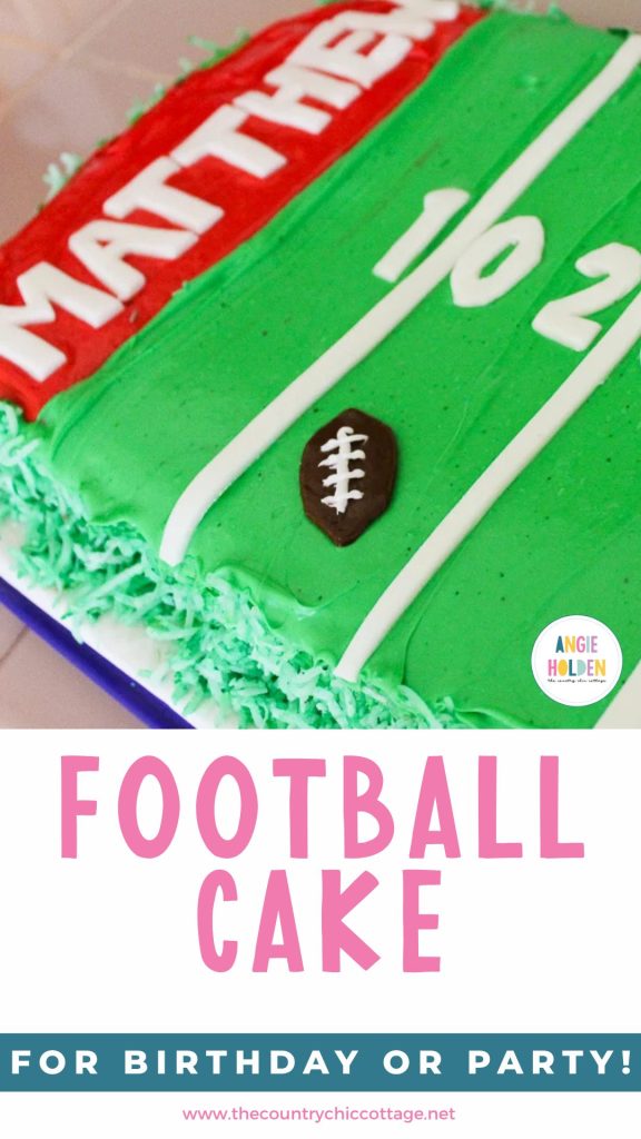 football cake