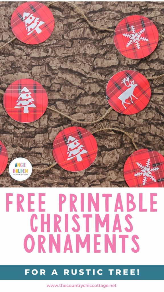 free printable Christmas ornaments