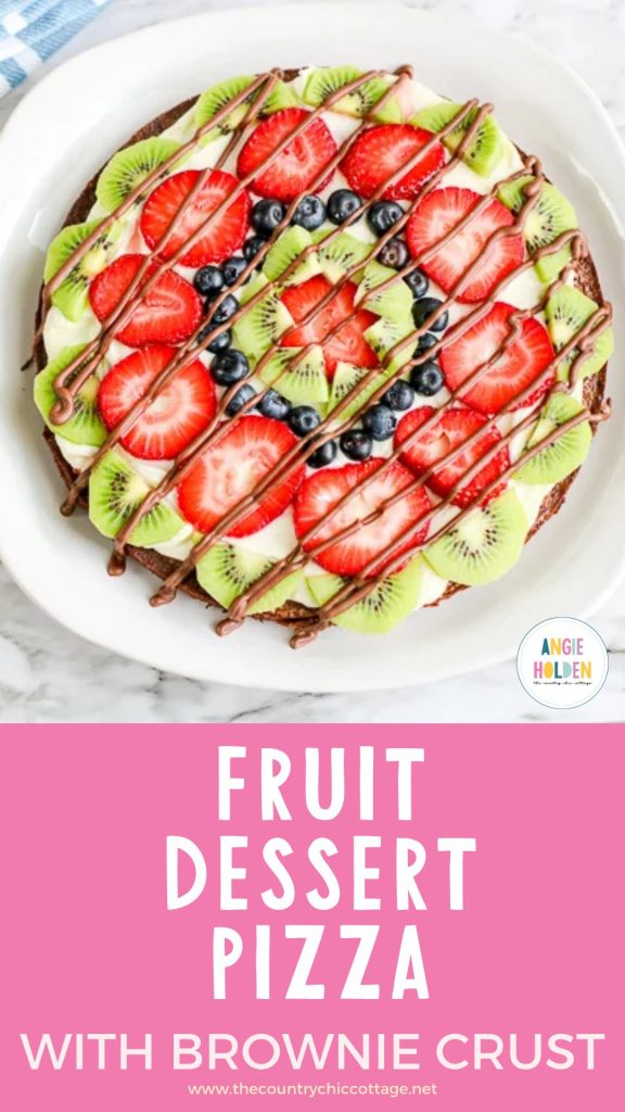 fruit dessert pizza