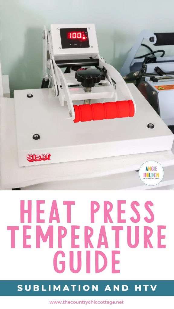 heat press temperature guide