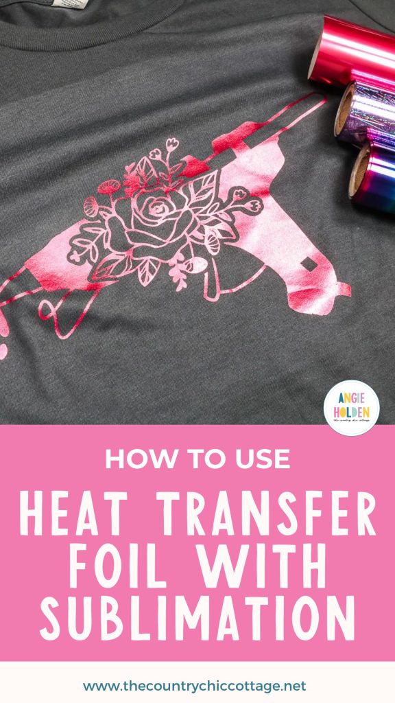 heat transfer foil with sublimation