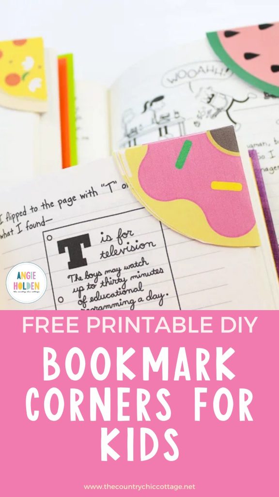 how to make corner bookmarks