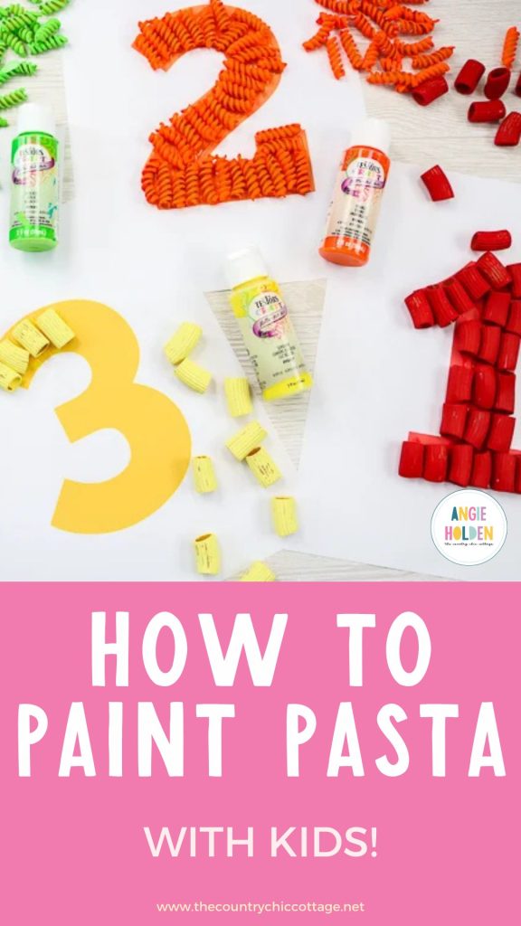 how to paint pasta