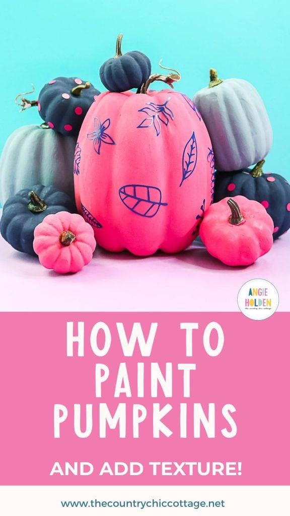 how to paint pumpkins