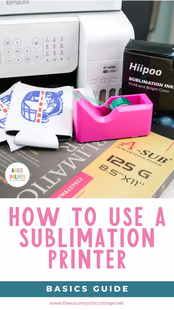 how to use a sublimation printer
