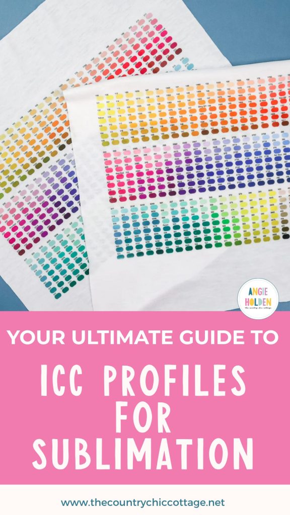 icc profiles for sublimation