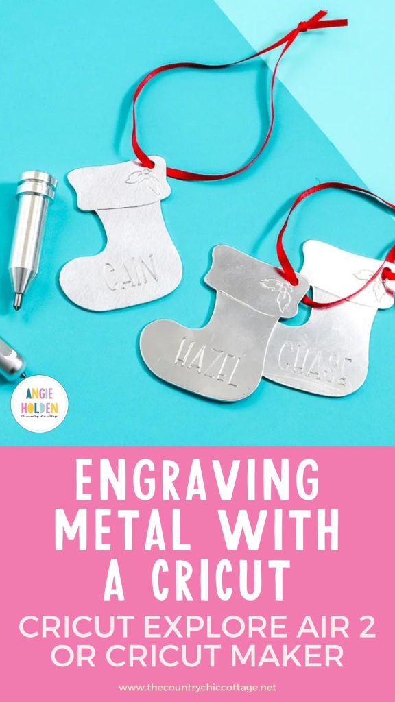 metal engraving Cricut explore
