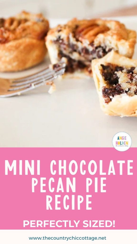 mini chocolate pecan pie recipe