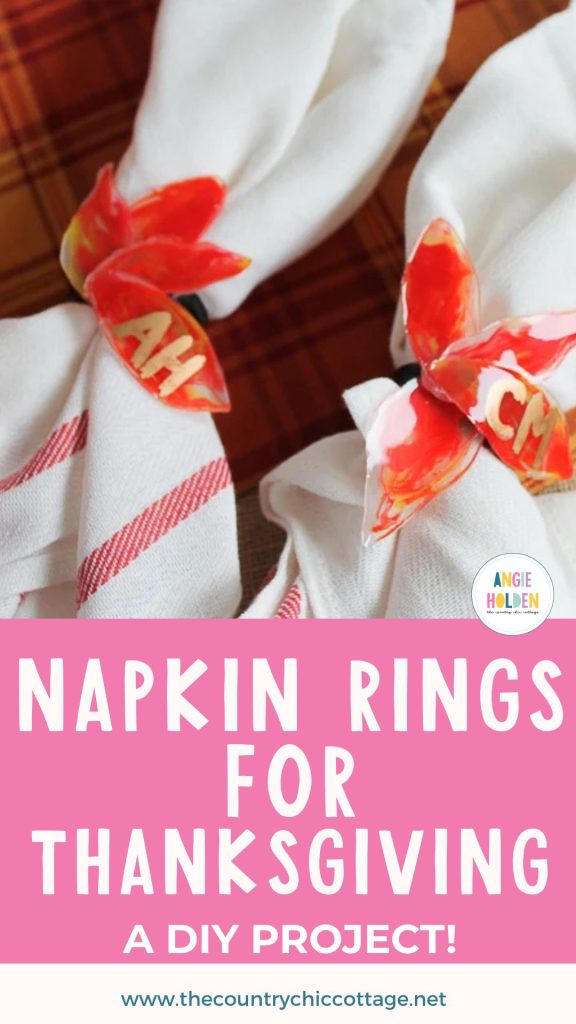 napkin rings for Thanksgiving