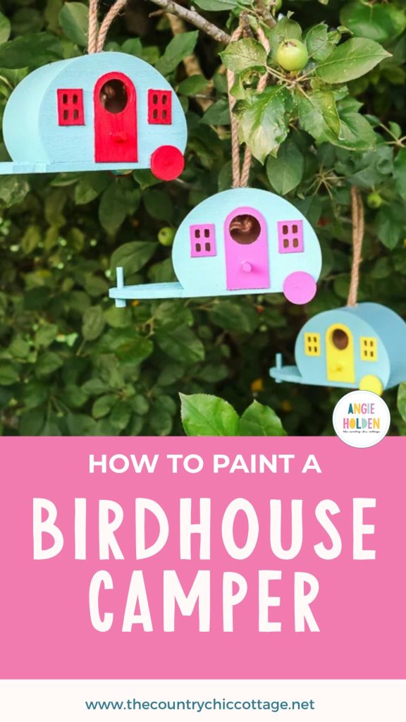 paint a birdhouse