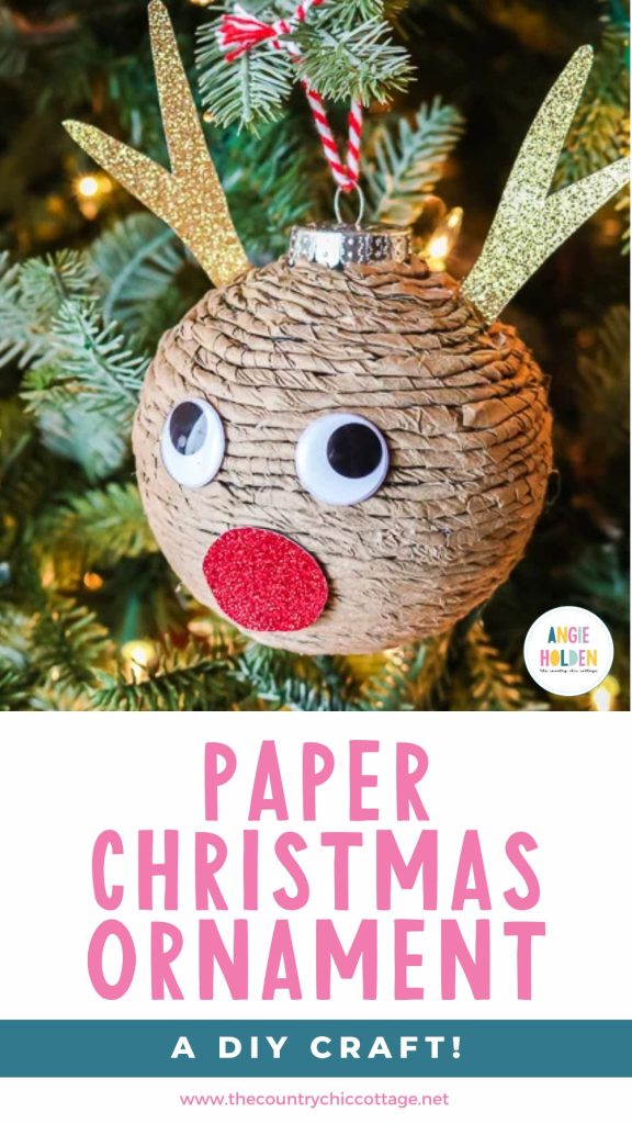 paper Christmas ornament