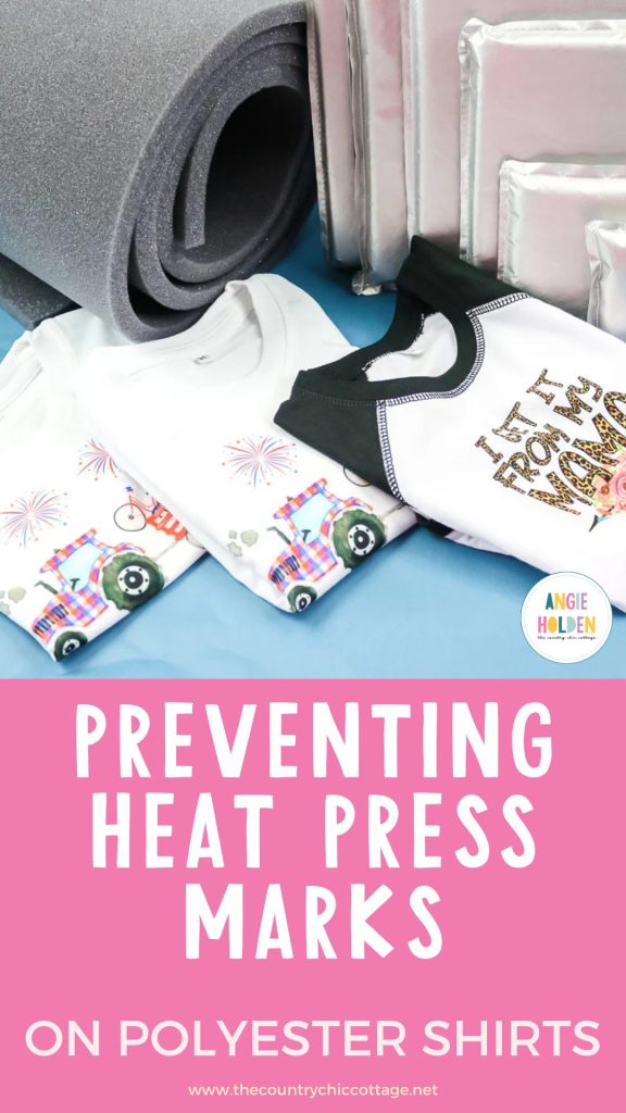 preventing heat press marks
