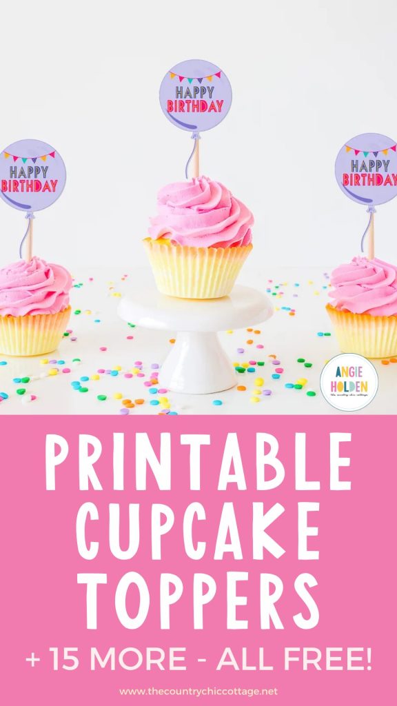 printable cupcake toppers