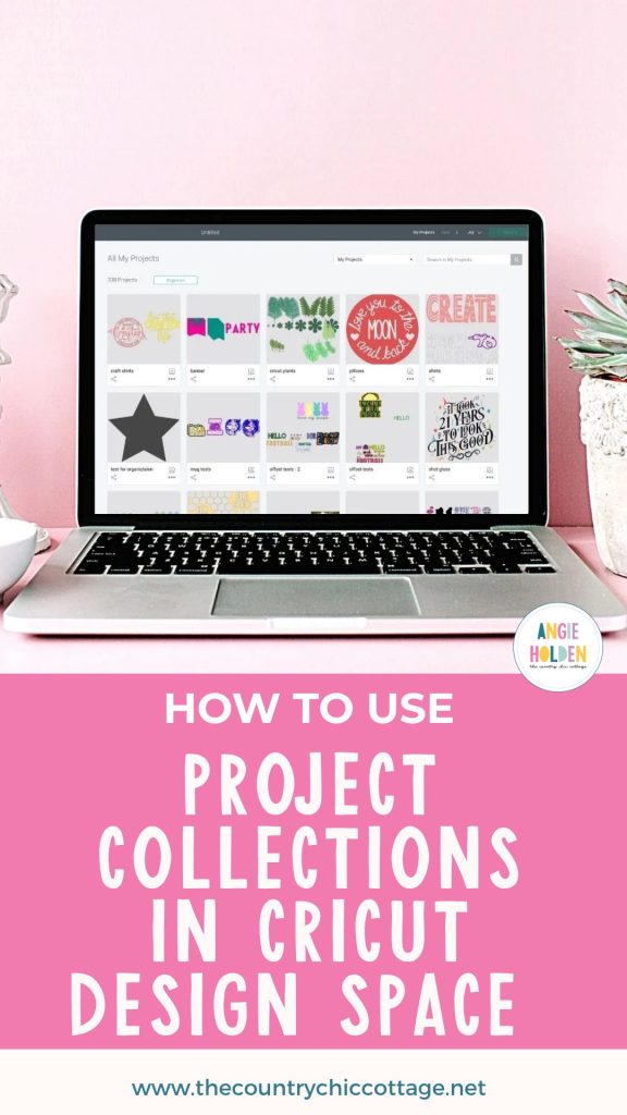 project collections in Cricut design space