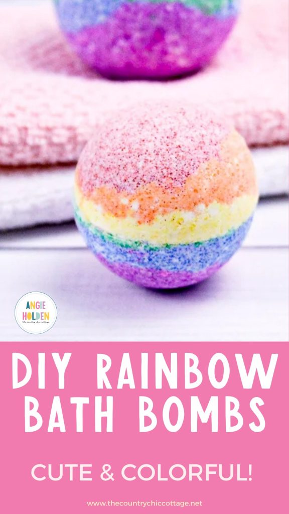 rainbow bath bombs