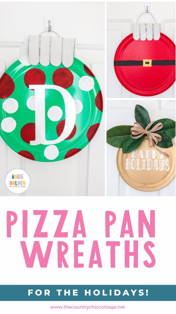 pizza pan wreaths