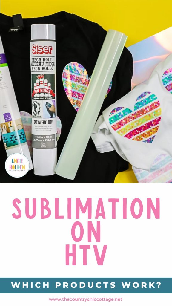 sublimation on htv