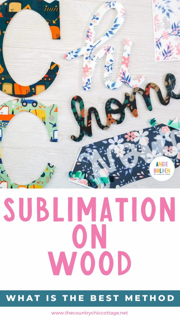 sublimation on wood