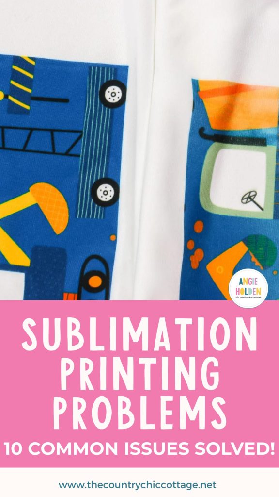 sublimation printing problems