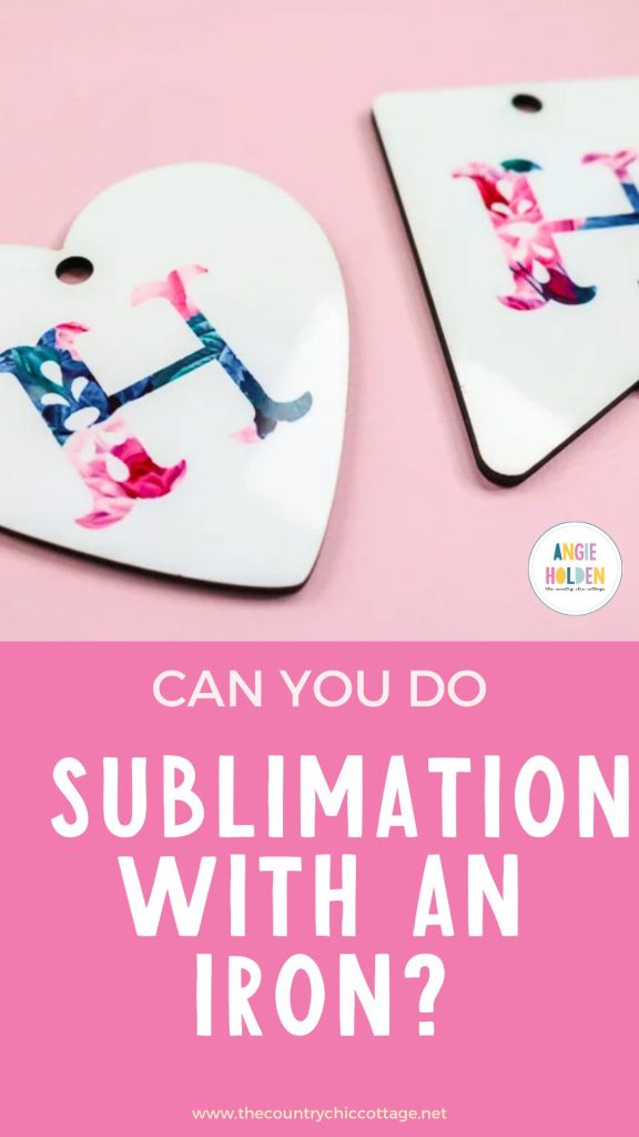 sublimation with an iron