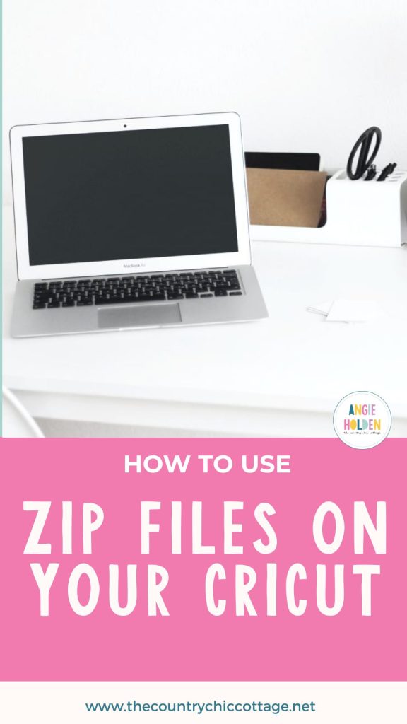 using zip files with a Cricut