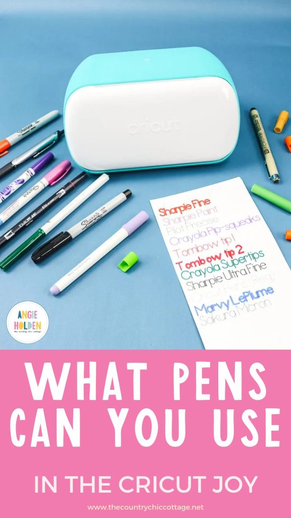 what pens can you use in Cricut Joy