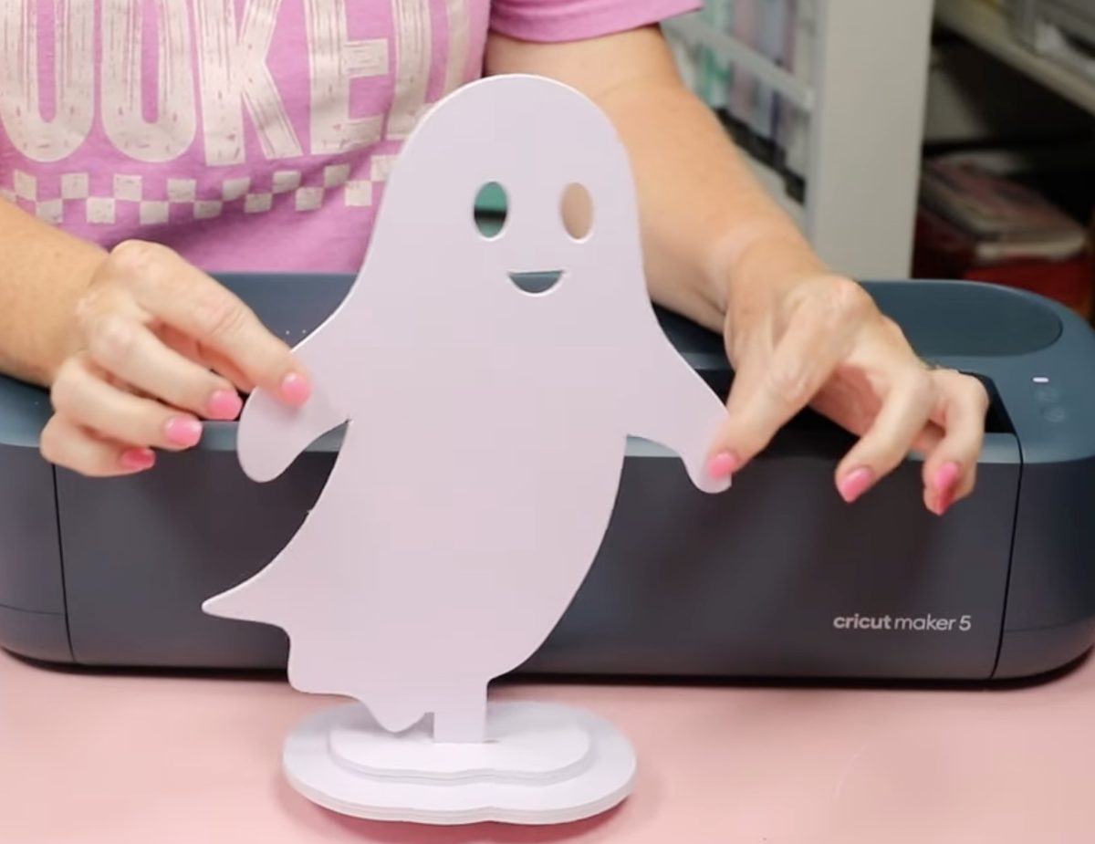 Standing foam core board ghost.