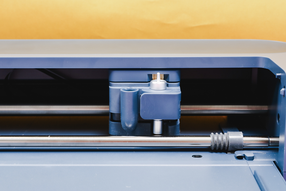 Cricut Maker 5 pen and tool housing close-up.