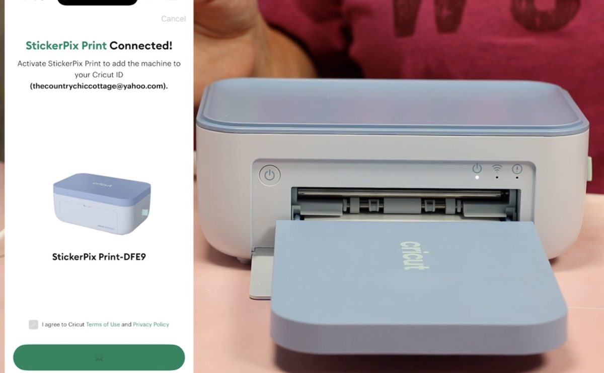 Connect the machine to Design Space.