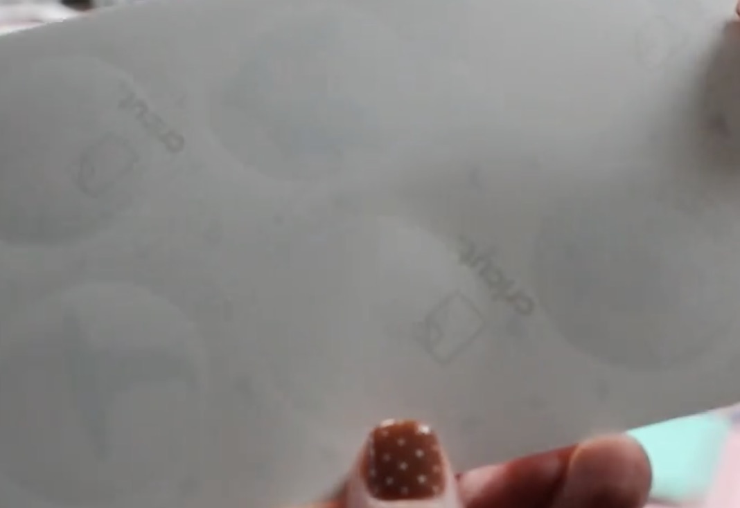 Watermark on back of sticker sheet.