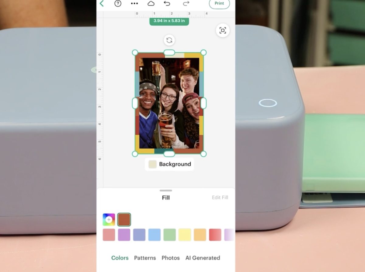 Choose a template and change colors.
