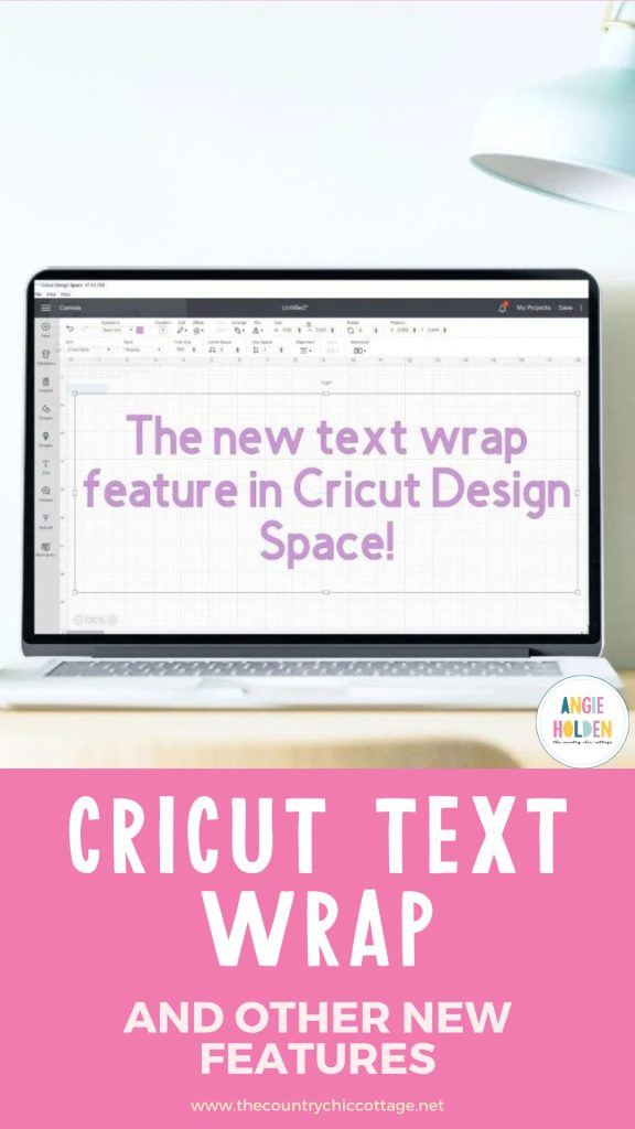 Cricut text wrap