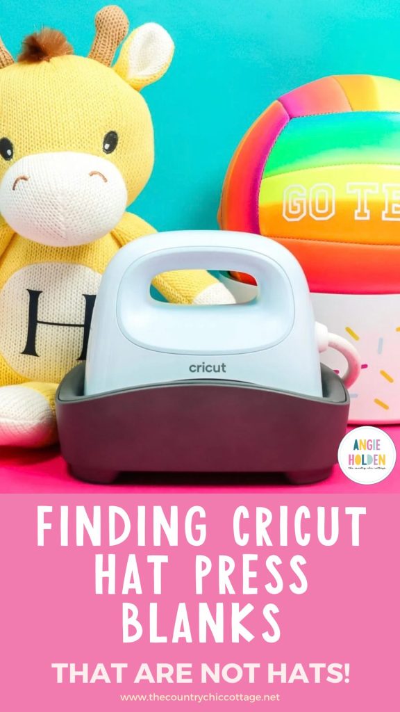 finding cricut hat press blanks