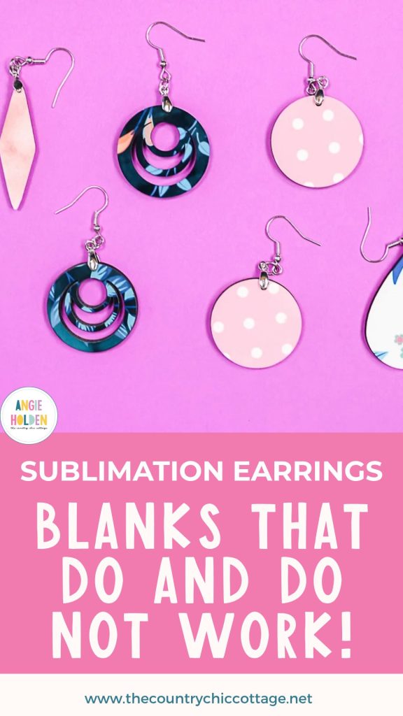 sublimation earrings