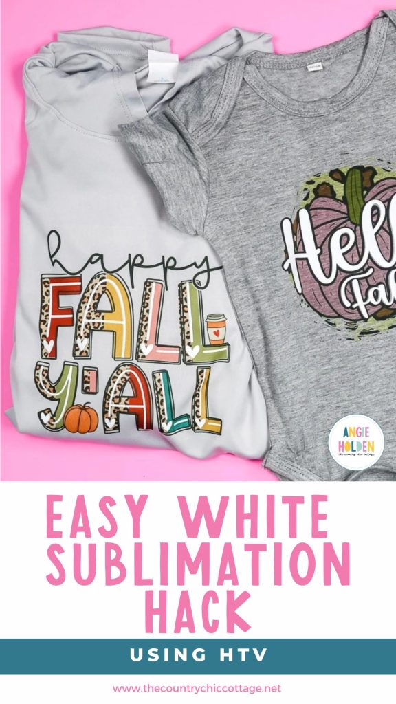 white sublimation hack