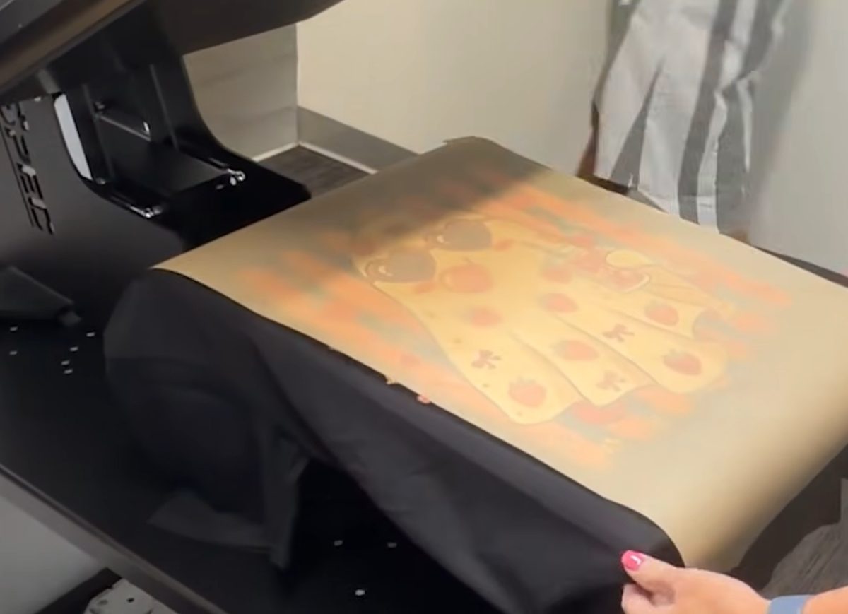 Cover print with protective paper.