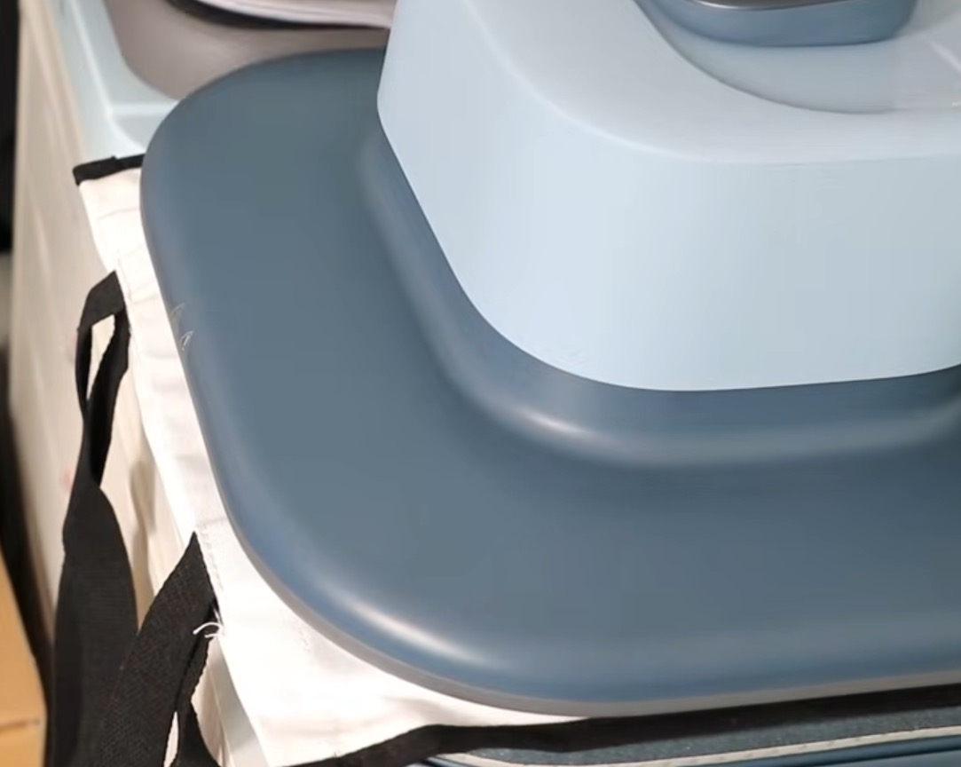 Cricut Autopress 2 preheating sublimation tote bag.