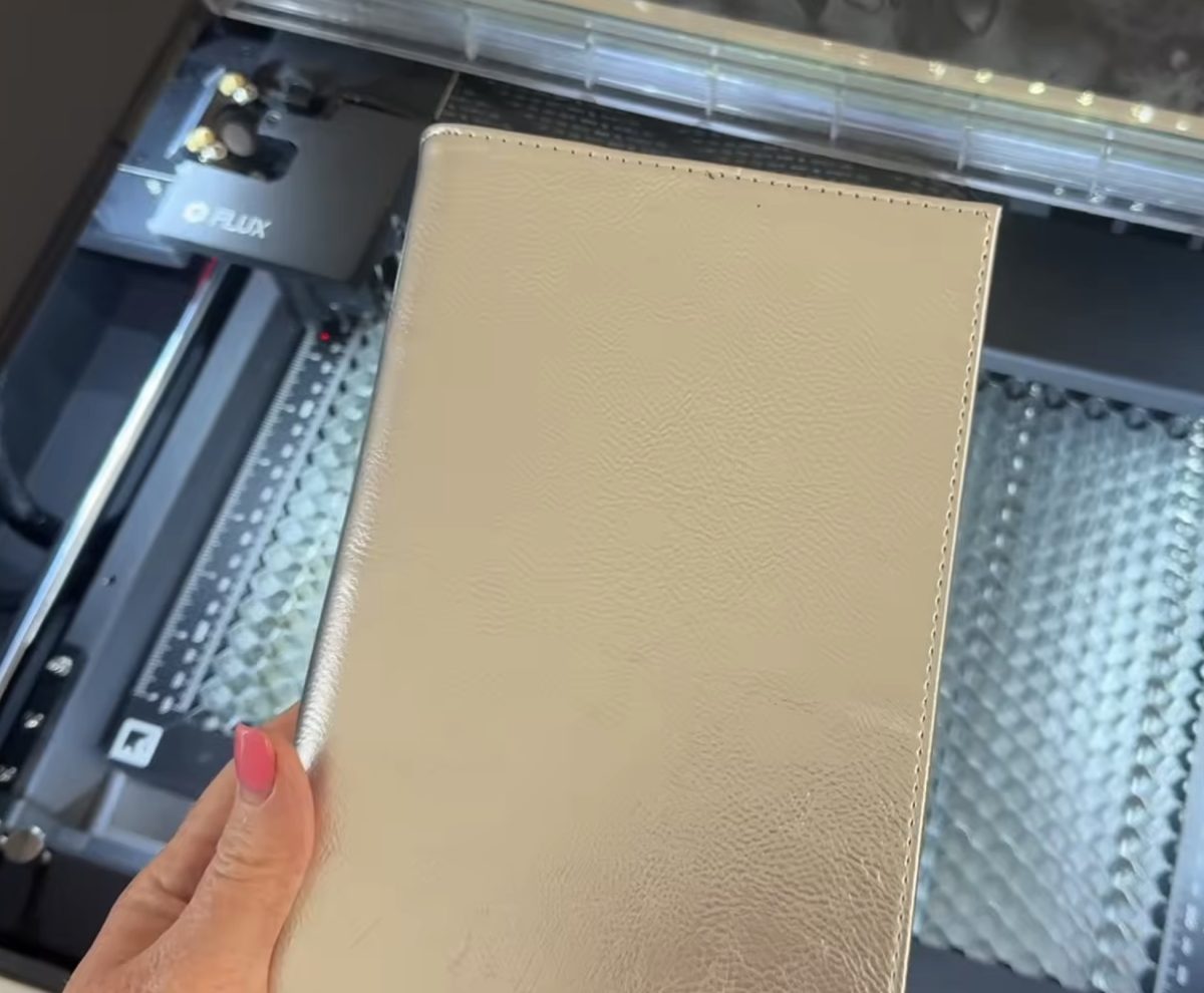 Dual Tone leather journal.